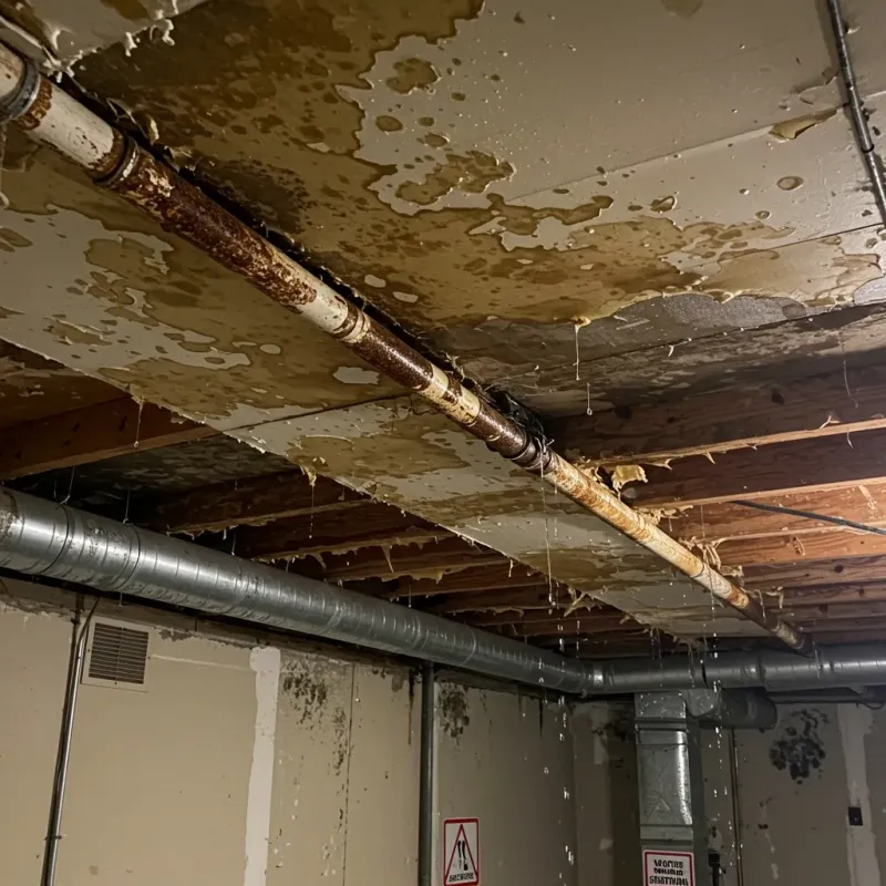 Ceiling Water Damage Repair in Spurgeon, TN